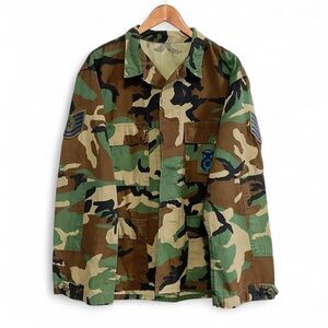 Vintage Camo Tactical Field Jacket